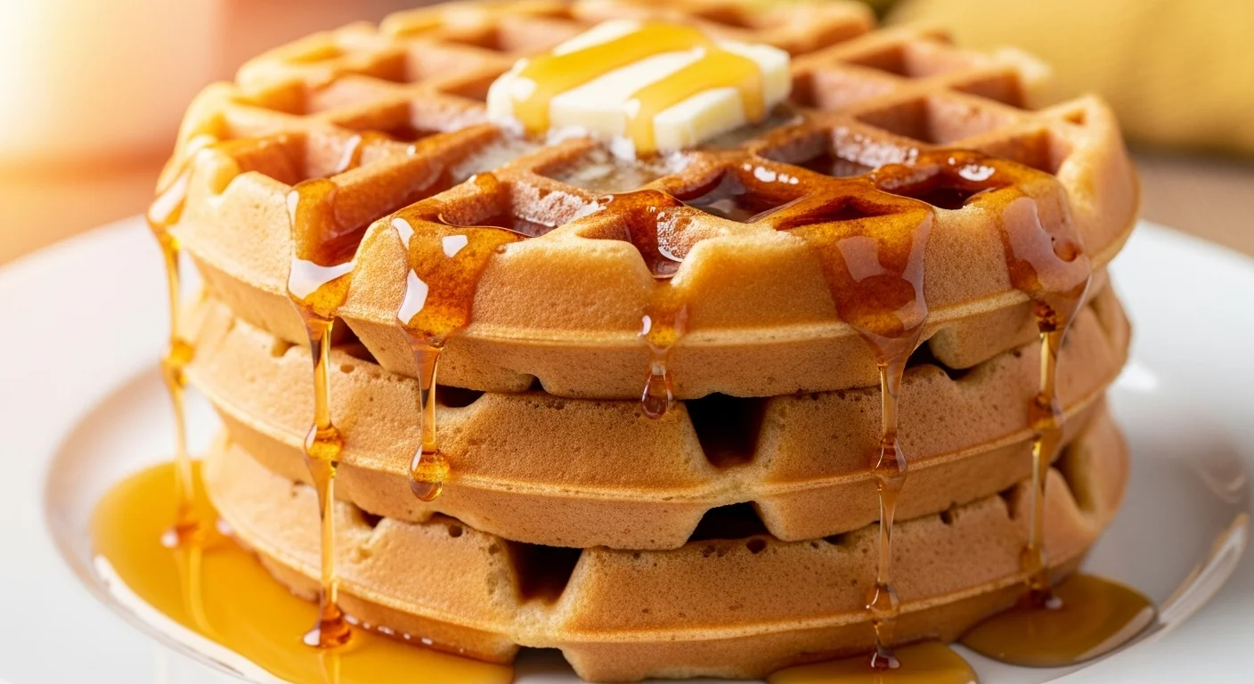 How to Make Crispy-on-the-Outside Fluffy-Inside Waffles - Taste Dreams